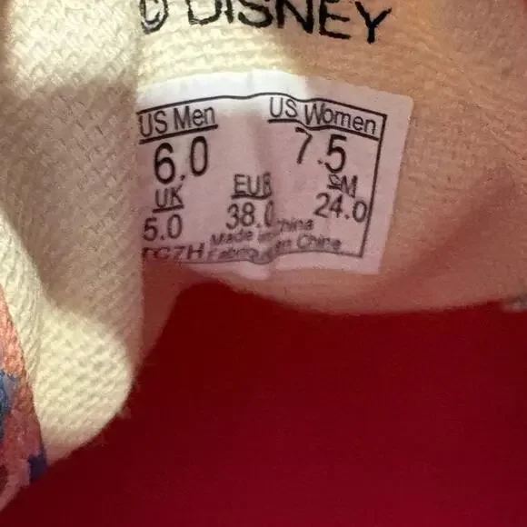 Vans Disney Princess Sneakers - Size 7.5 Women - Picture 7 of 7